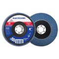 Continental Abrasives 4-1/2" x 7/8" 36 Grit T27 Zirconia High Density  Flap Disc F-4570367H